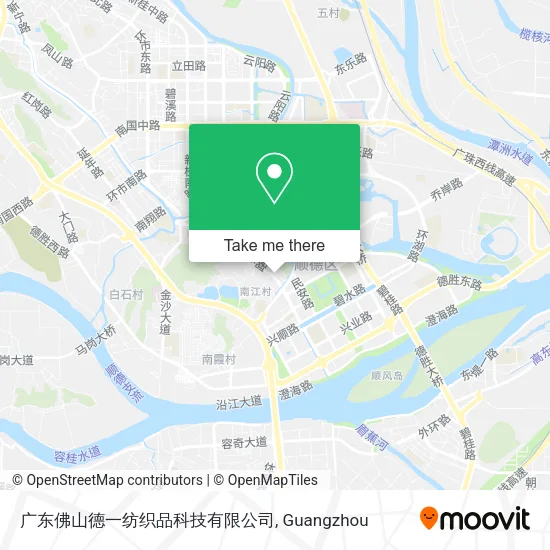 广东佛山德一纺织品科技有限公司 map