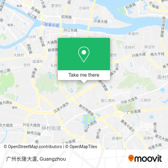 广州长隆大厦 map