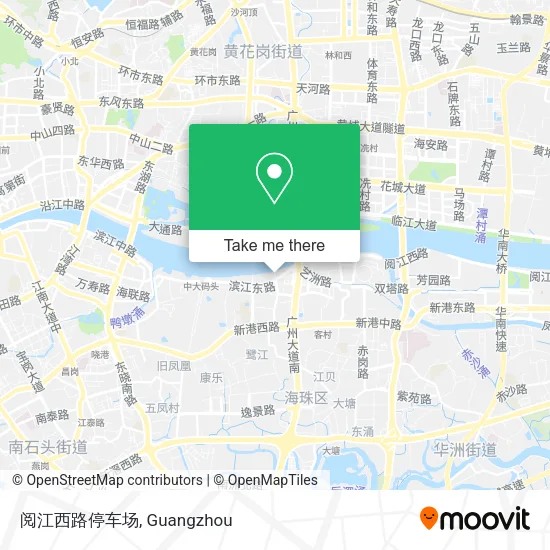 阅江西路停车场 map