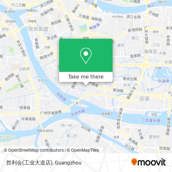 胜利会(工业大道店) map