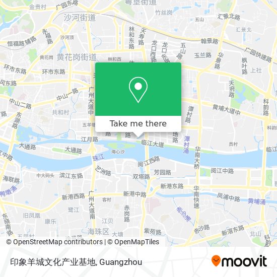 印象羊城文化产业基地 map