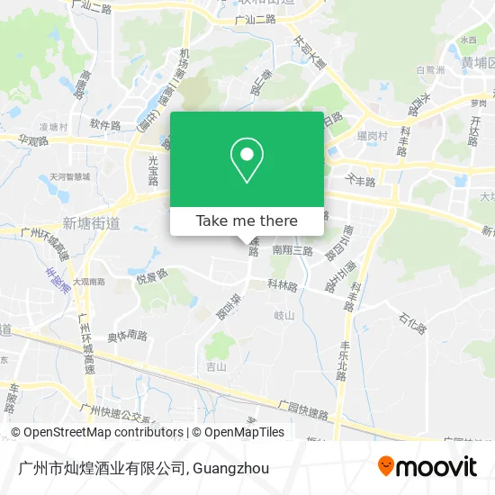广州市灿煌酒业有限公司 map