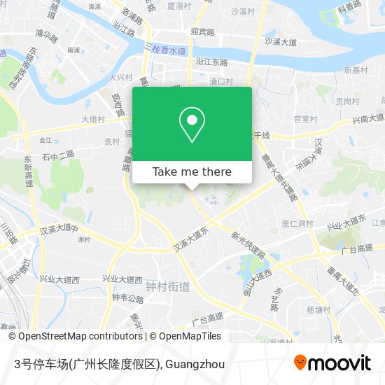 3号停车场(广州长隆度假区) map