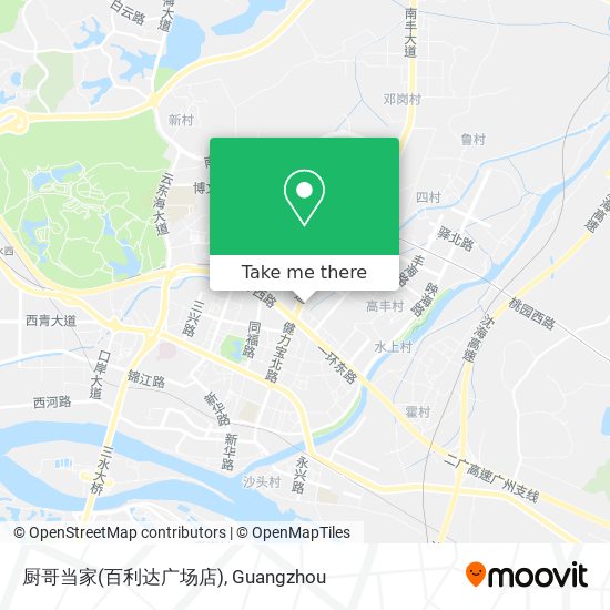 厨哥当家(百利达广场店) map