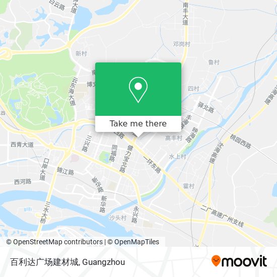 百利达广场建材城 map