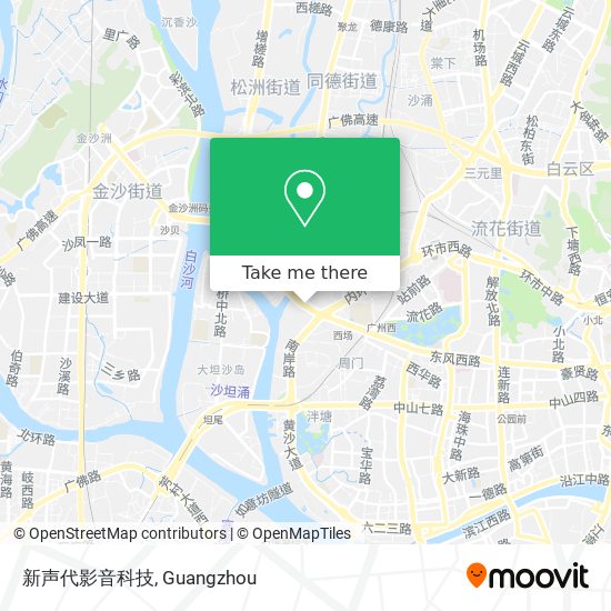 新声代影音科技 map
