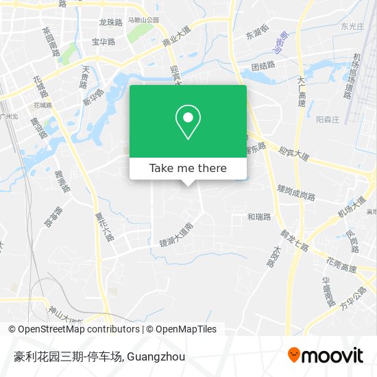 豪利花园三期-停车场 map