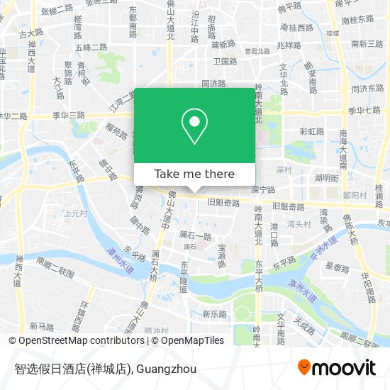 智选假日酒店(禅城店) map