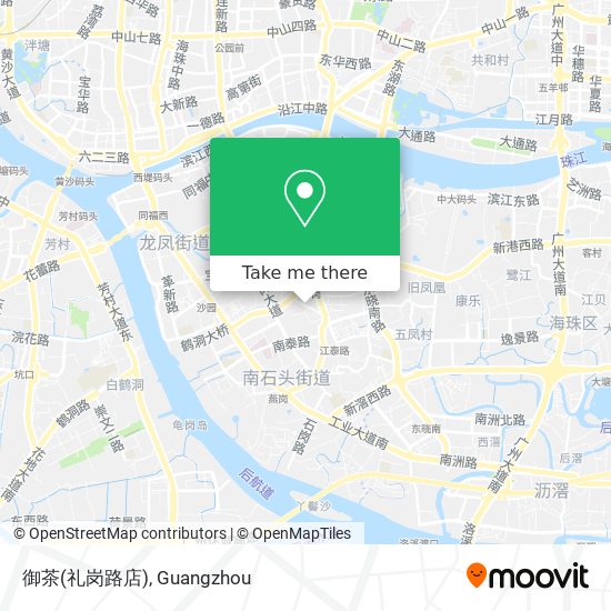 御茶(礼岗路店) map