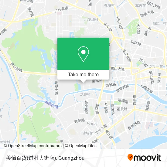 美怡百货(进村大街店) map