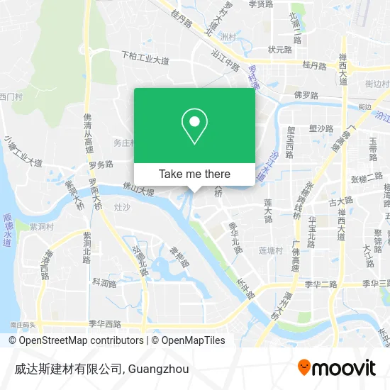 威达斯建材有限公司 map