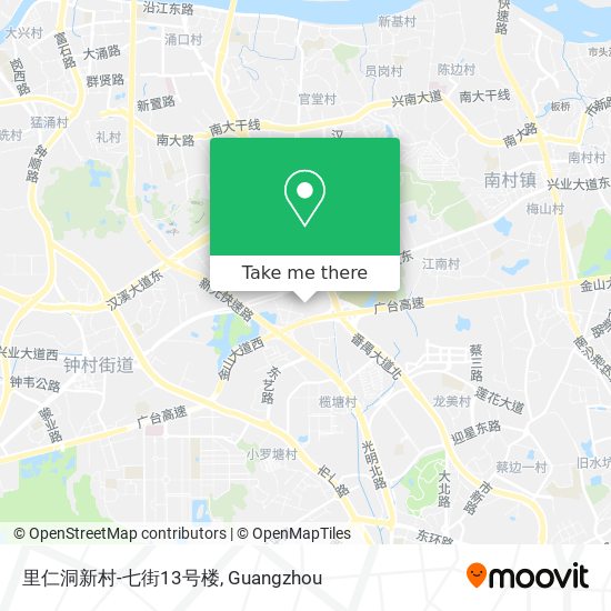 里仁洞新村-七街13号楼 map