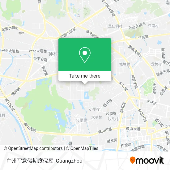 广州写意假期度假屋 map