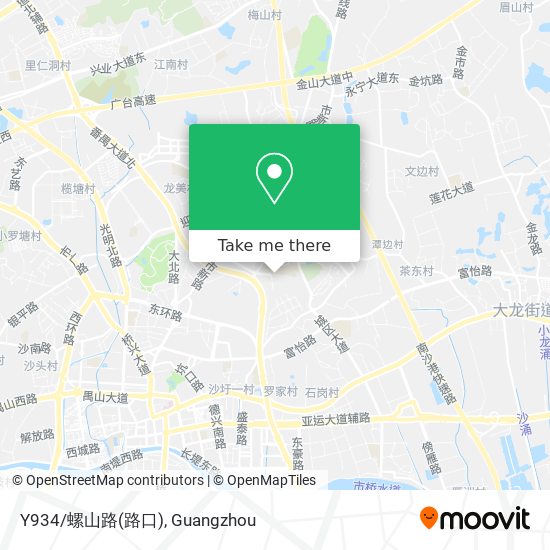 Y934/螺山路(路口) map