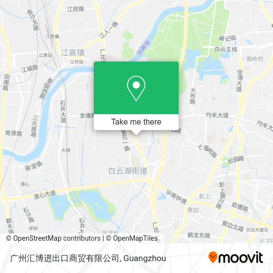 广州汇博进出口商贸有限公司 map