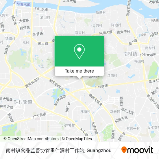 南村镇食品监督协管里仁洞村工作站 map