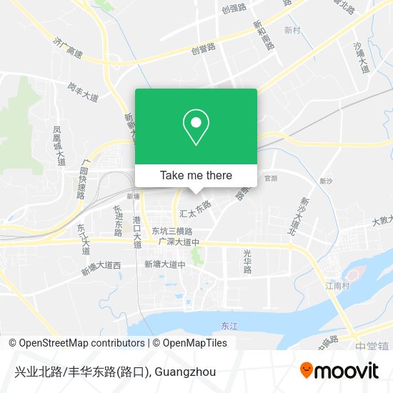 兴业北路/丰华东路(路口) map