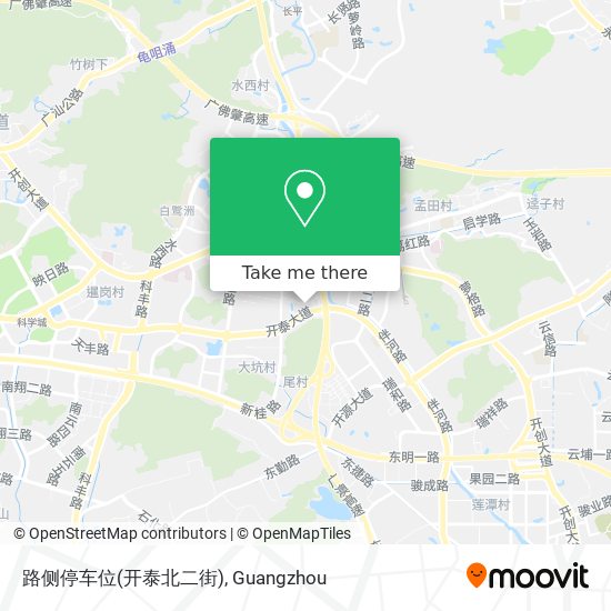 路侧停车位(开泰北二街) map