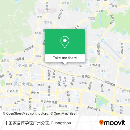 中国家居商学院广州分院 map