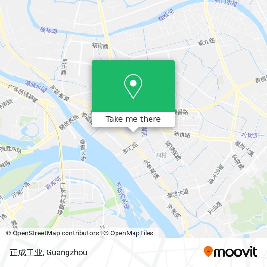 正成工业 map