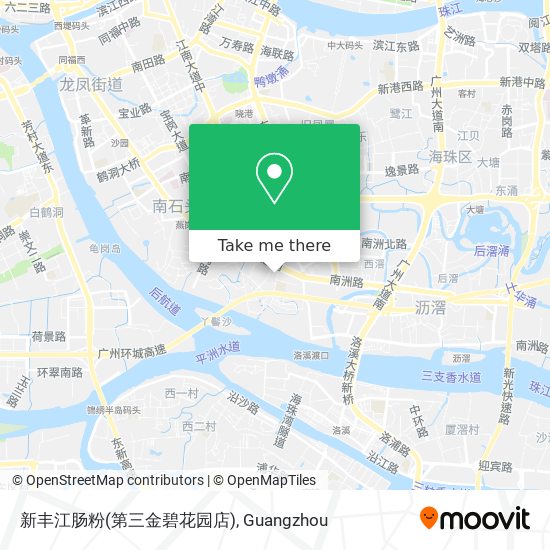 新丰江肠粉(第三金碧花园店) map
