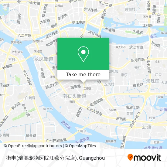 街电(瑞鹏宠物医院江燕分院店) map