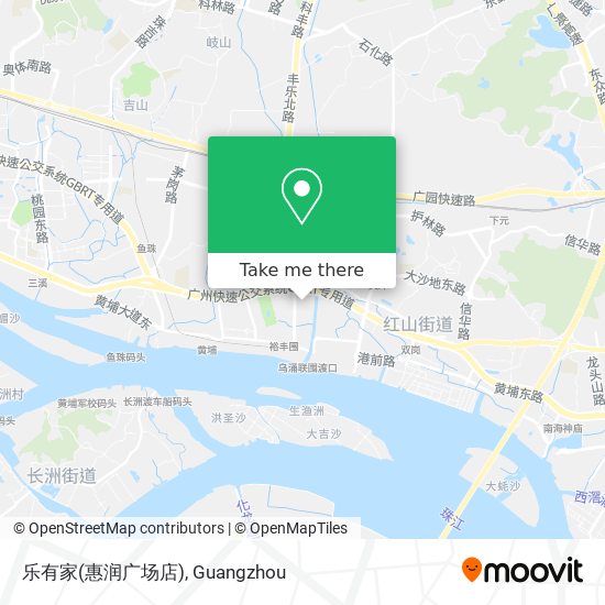 乐有家(惠润广场店) map