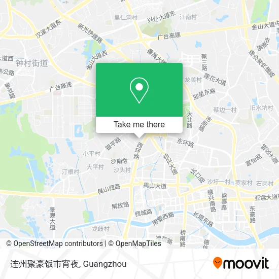连州聚豪饭市宵夜 map