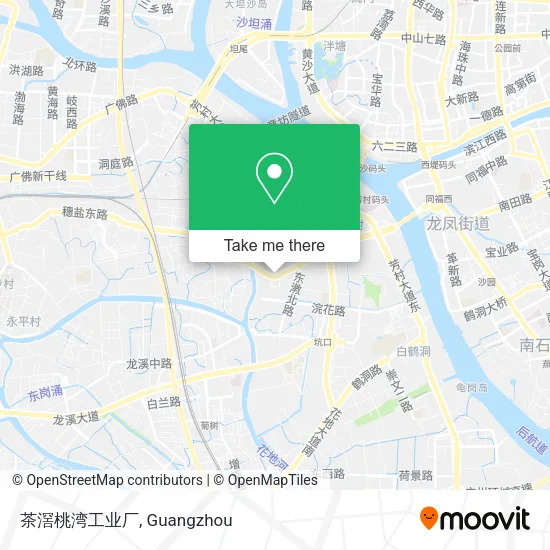 茶滘桃湾工业厂 map