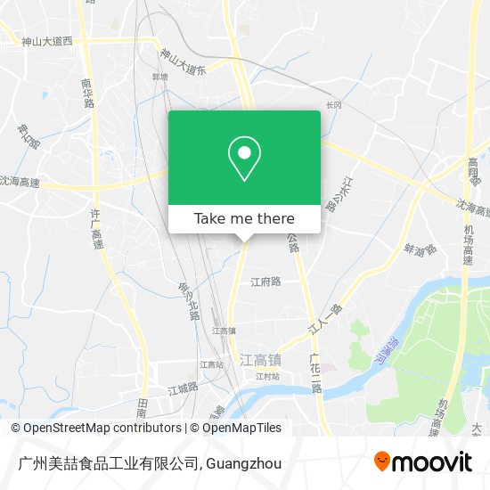 广州美喆食品工业有限公司 map