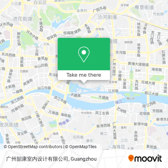 广州韶康室内设计有限公司 map