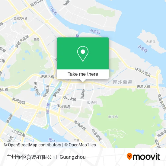 广州韶悦贸易有限公司 map