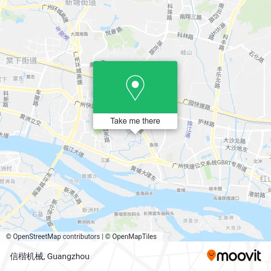 信楷机械 map