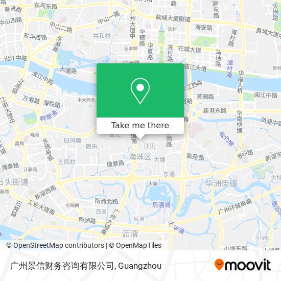广州景信财务咨询有限公司 map