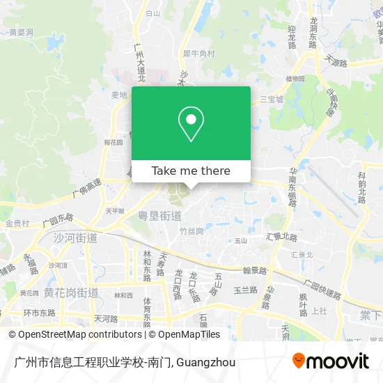 广州市信息工程职业学校-南门 map