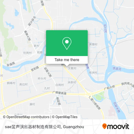 sae蜚声演出器材制造有限公司 map