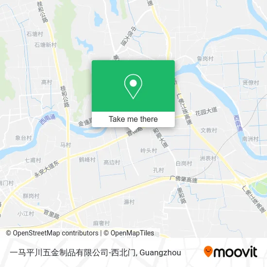 一马平川五金制品有限公司-西北门 map