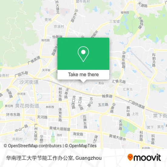 华南理工大学节能工作办公室 map