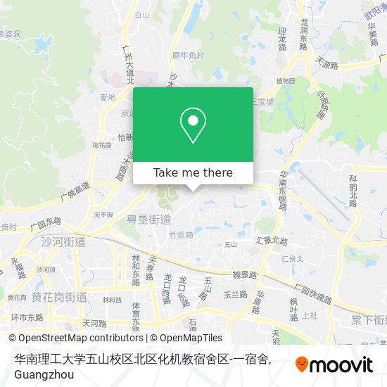 华南理工大学五山校区北区化机教宿舍区-一宿舍 map