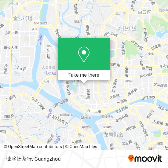 诚洺扬茶行 map