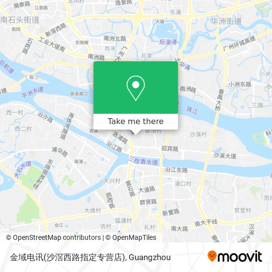 金域电讯(沙滘西路指定专营店) map