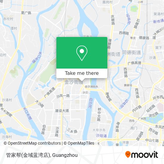 管家帮(金域蓝湾店) map