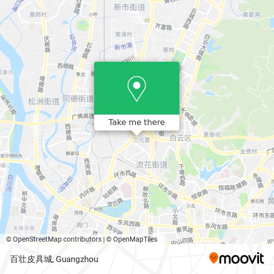百壮皮具城 map