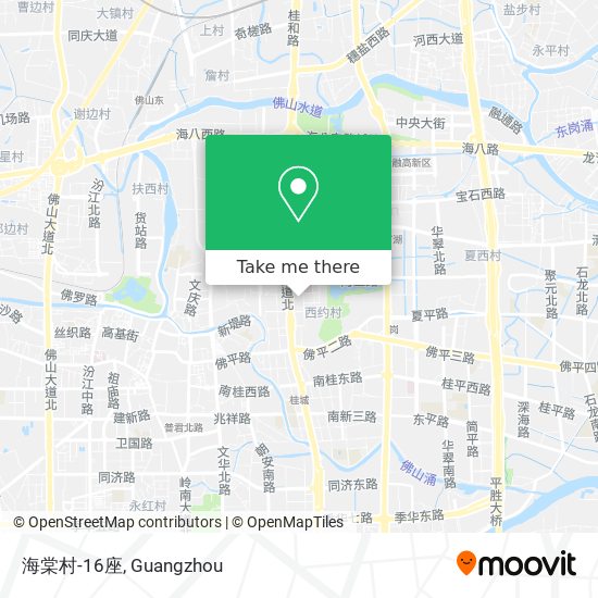 海棠村-16座 map