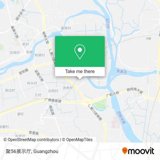 聚56展示厅 map