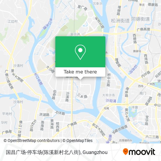 国昌广场-停车场(陈溪新村北八街) map