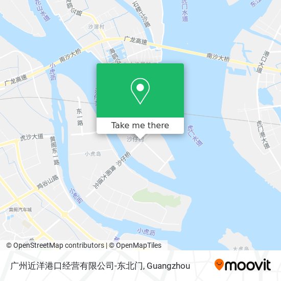 广州近洋港口经营有限公司-东北门 map