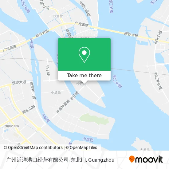 广州近洋港口经营有限公司-东北门 map