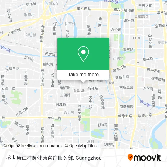 盛世康仁桂圆健康咨询服务部 map