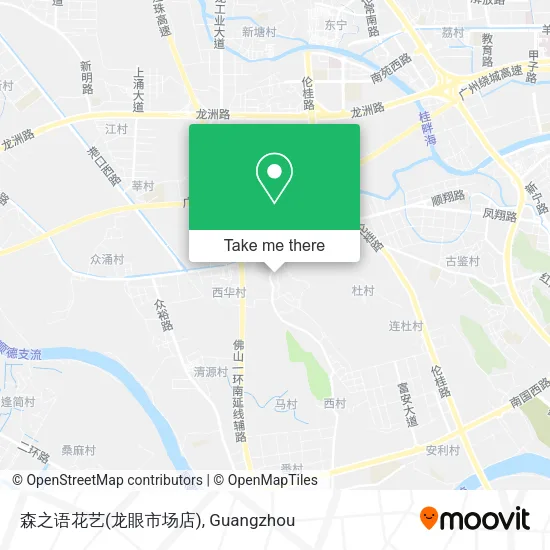 森之语花艺(龙眼市场店) map